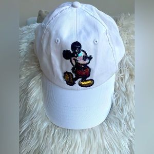 Sequin Mickey Mouse Disney Parks Adult baseball cap